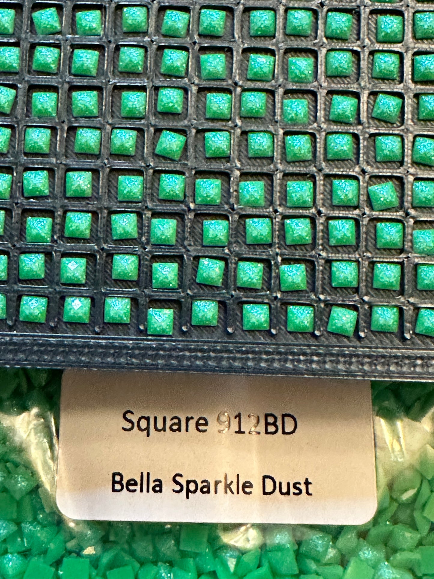Square Bella Sparkle Dust Diamond Painting Drills in 10 gram bags