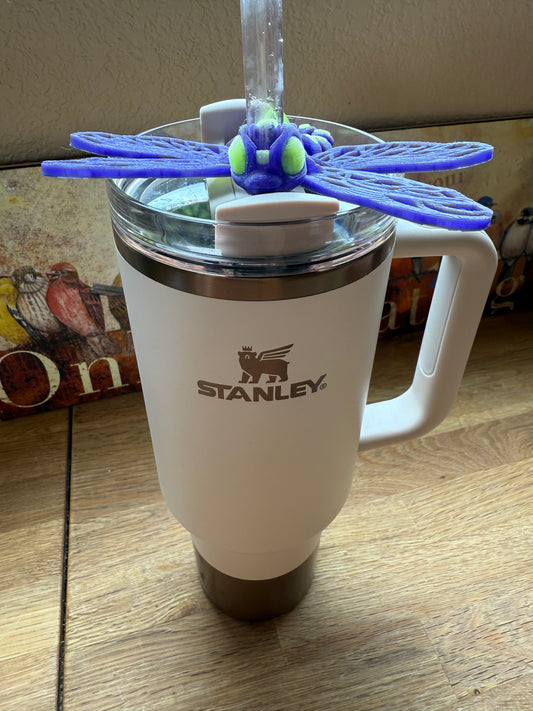 Articulated Straw Buddies - Dragonfly