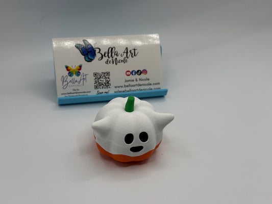 Ghost Pumpkin Wax and Trinket Holder
