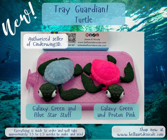 NEW Articulated Animal Tray Guardians - Turtle