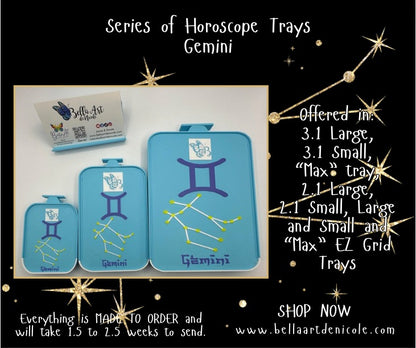NEW LIMITED Edition Series of Horoscope Diamond Painting Stackable Drill Trays