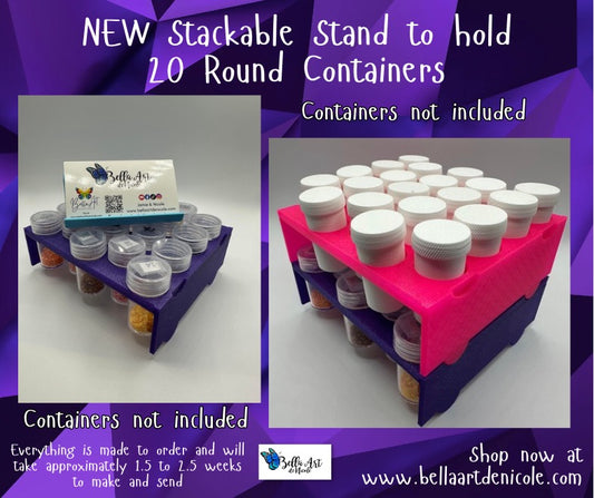 NEW Stackable Shelves for 20 Round Containers