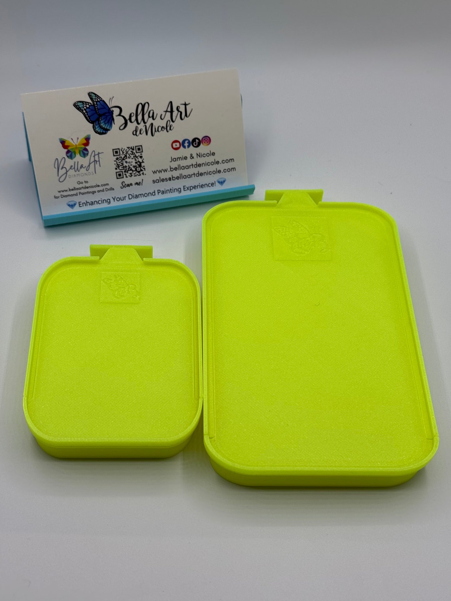 NEW 2.2 & 3.2 Translucent Color Diamond Painting Stackable Drill Trays