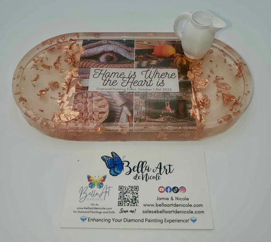 Sponsored Event Resin Trays with Magnet & Coverminder