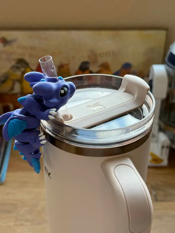 Articulated Straw Buddies - Dragons