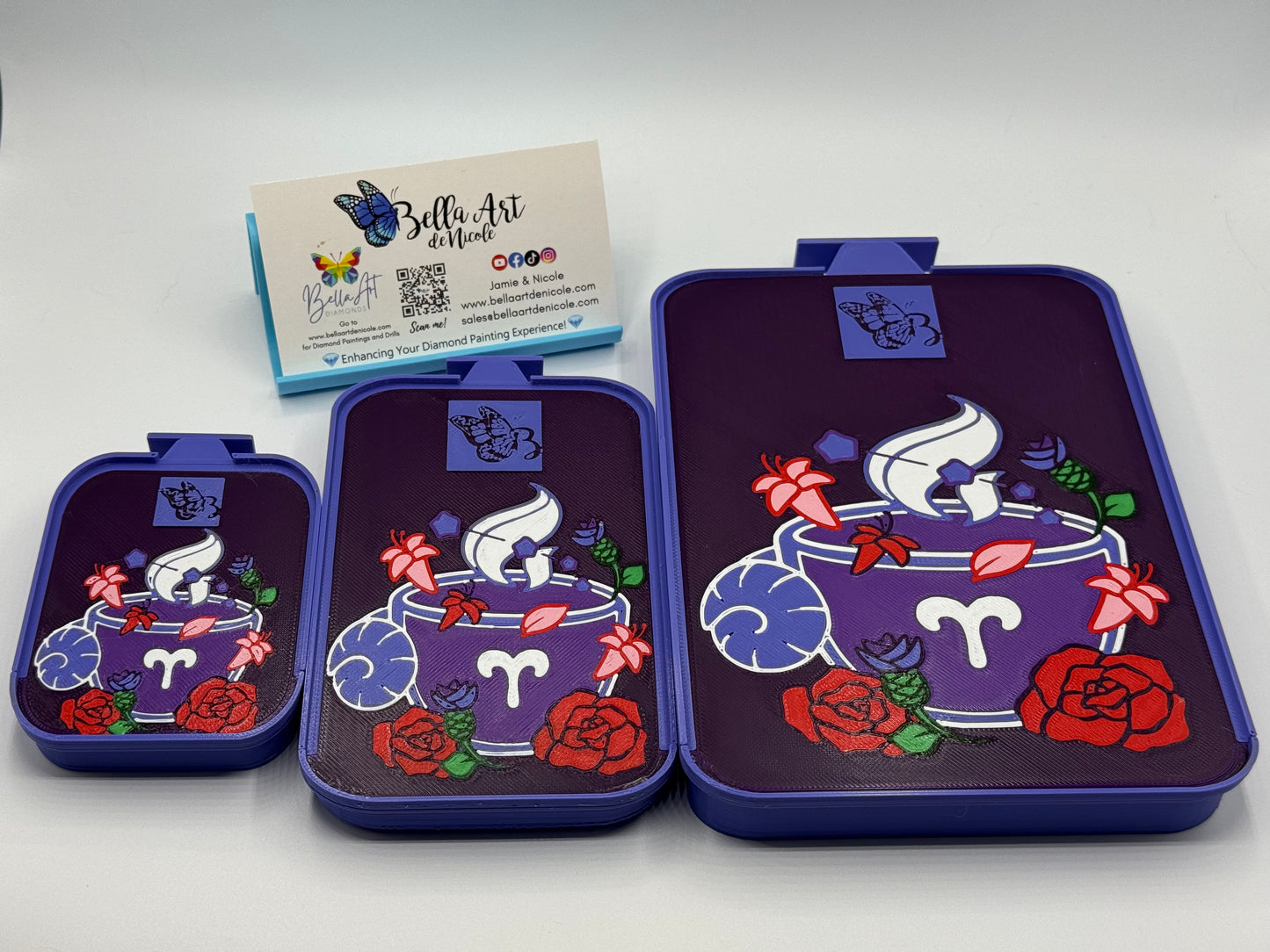 NEW 2.2/3.2 Licensed Artist HeySoleilArt Diamond Painting Trays