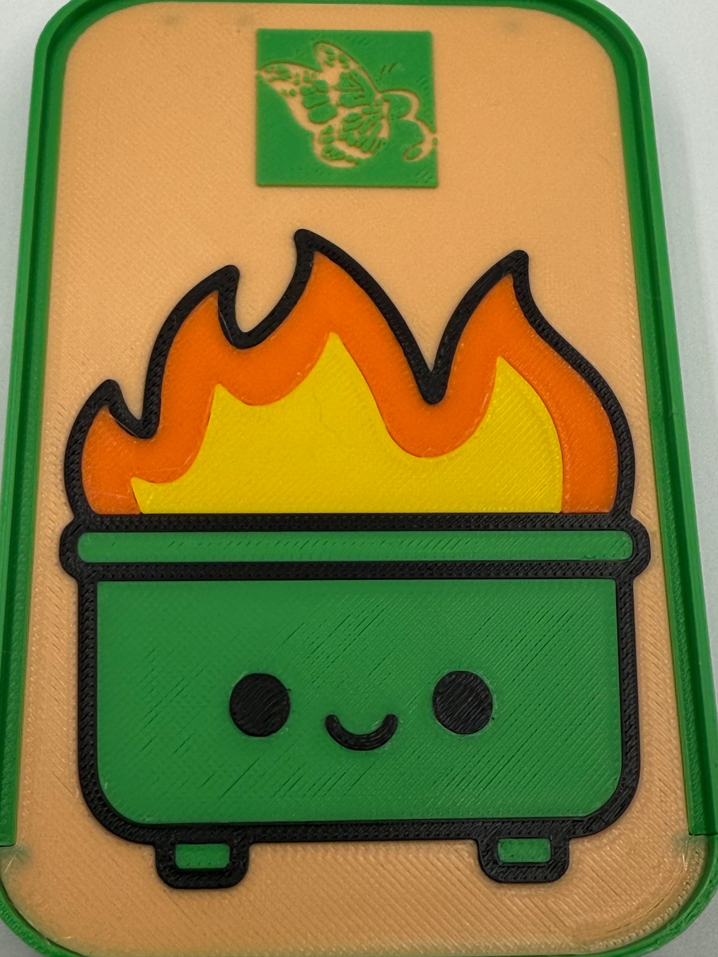Dumpster Fire Diamond Painting Drill Trays and Coverminder