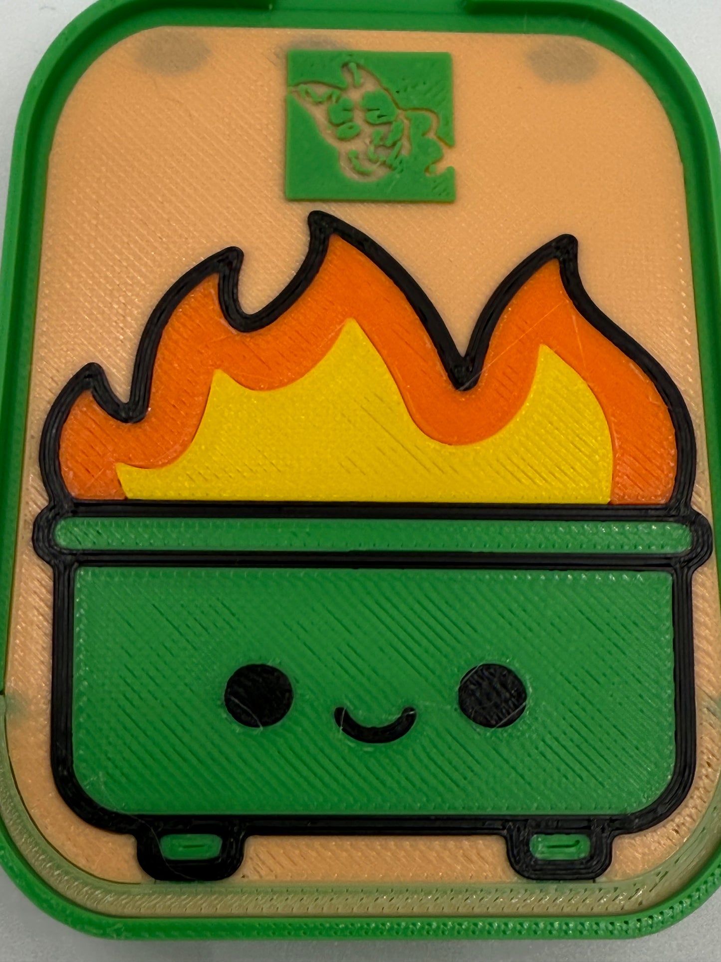Dumpster Fire Diamond Painting Drill Trays and Coverminder