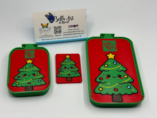 Holiday Themed Diamond Painting Drill Trays and Coverminder