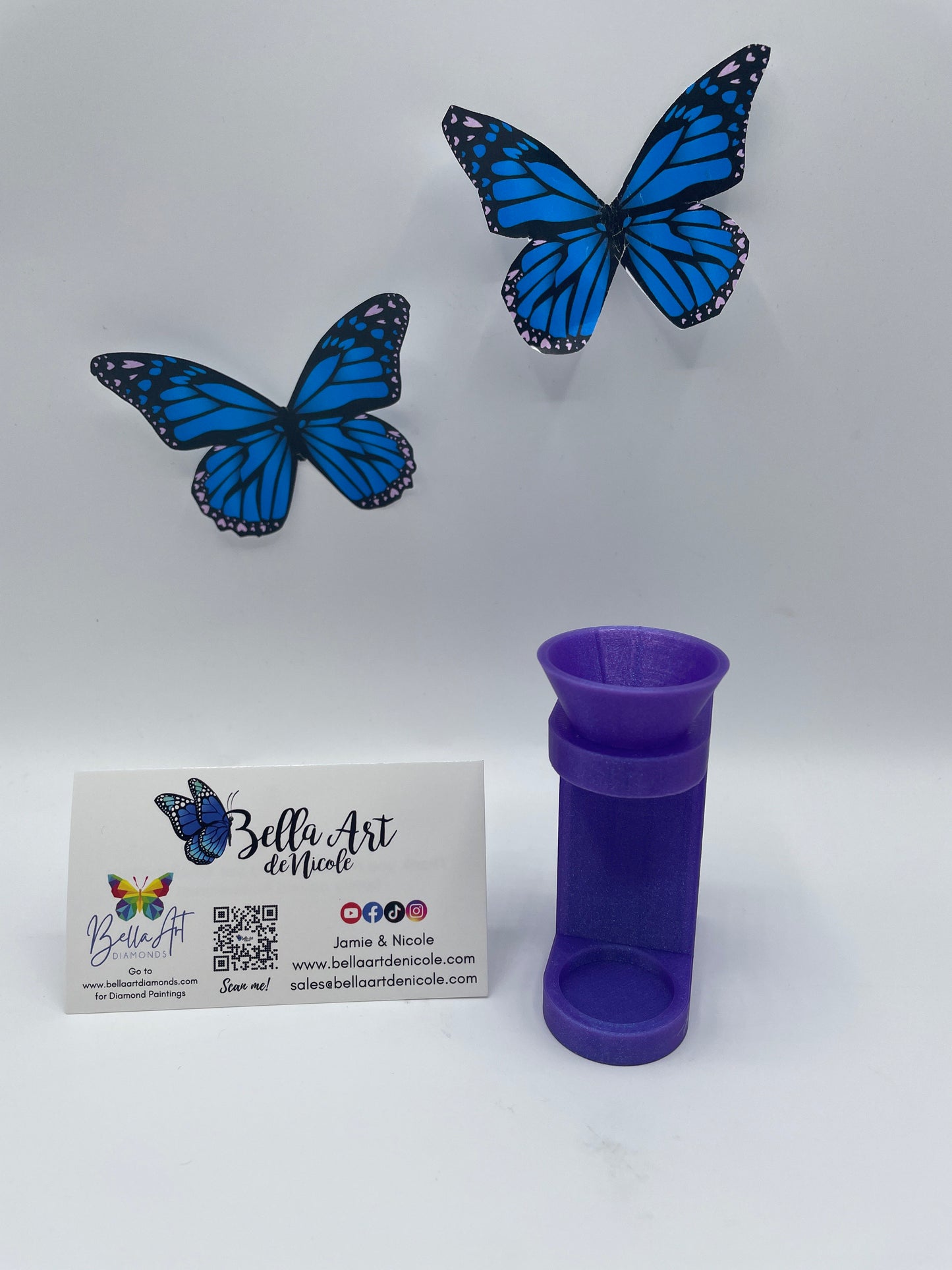 Hands Free Diamond Painting Funnel for Round Containers