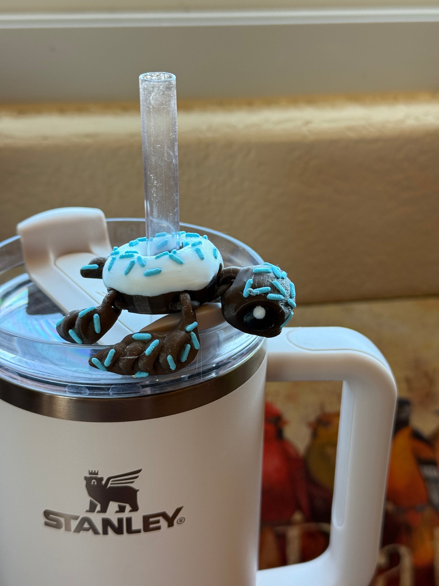 Articulated Straw Buddies - Sea Turtle