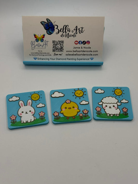 Cute Animal Diamond Painting Drill Trays & Coverminders