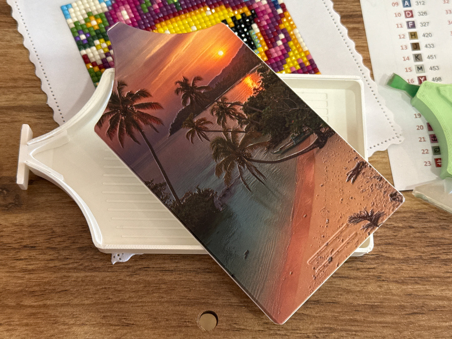 Scenic Landscape Bella Diamond Painting Drill Trays with Lid