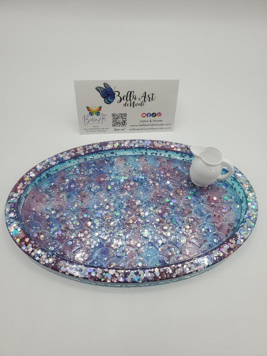 Resin Trays with Magnet & Trashdrill Coverminder (Include color of desired Pitcher in Notes)