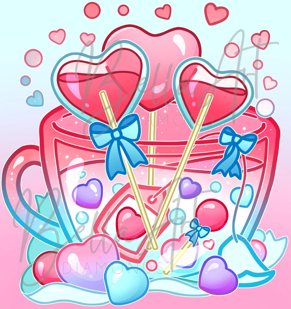 Love Is Sweet Teacup