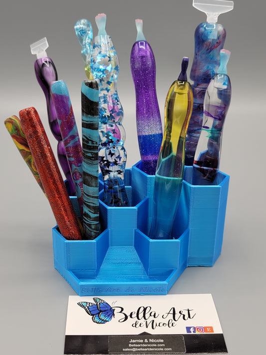 Diamond Painting Honeycomb Pen Holder/Desk Organizer