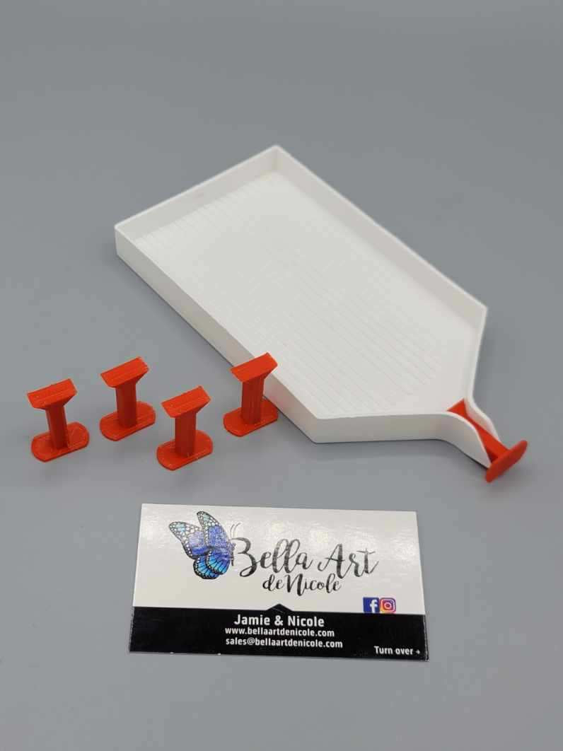 Stoppers for 16.5cm x 8.5cm Diamond Painting White Trays With Spout