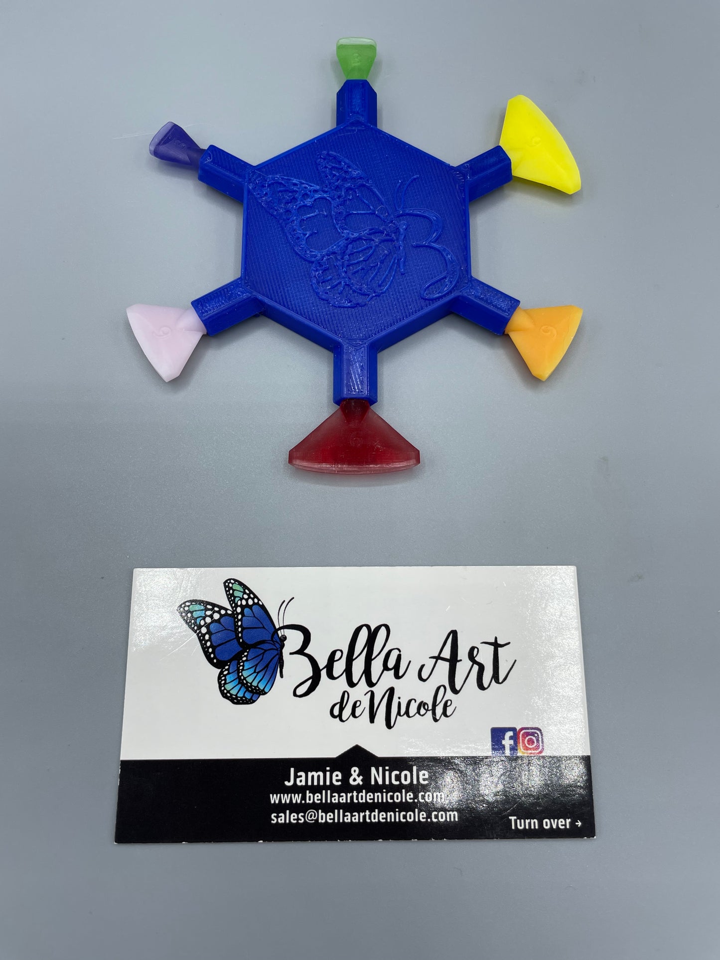 Hexagon Multi-Placer Holder & Cover Minder