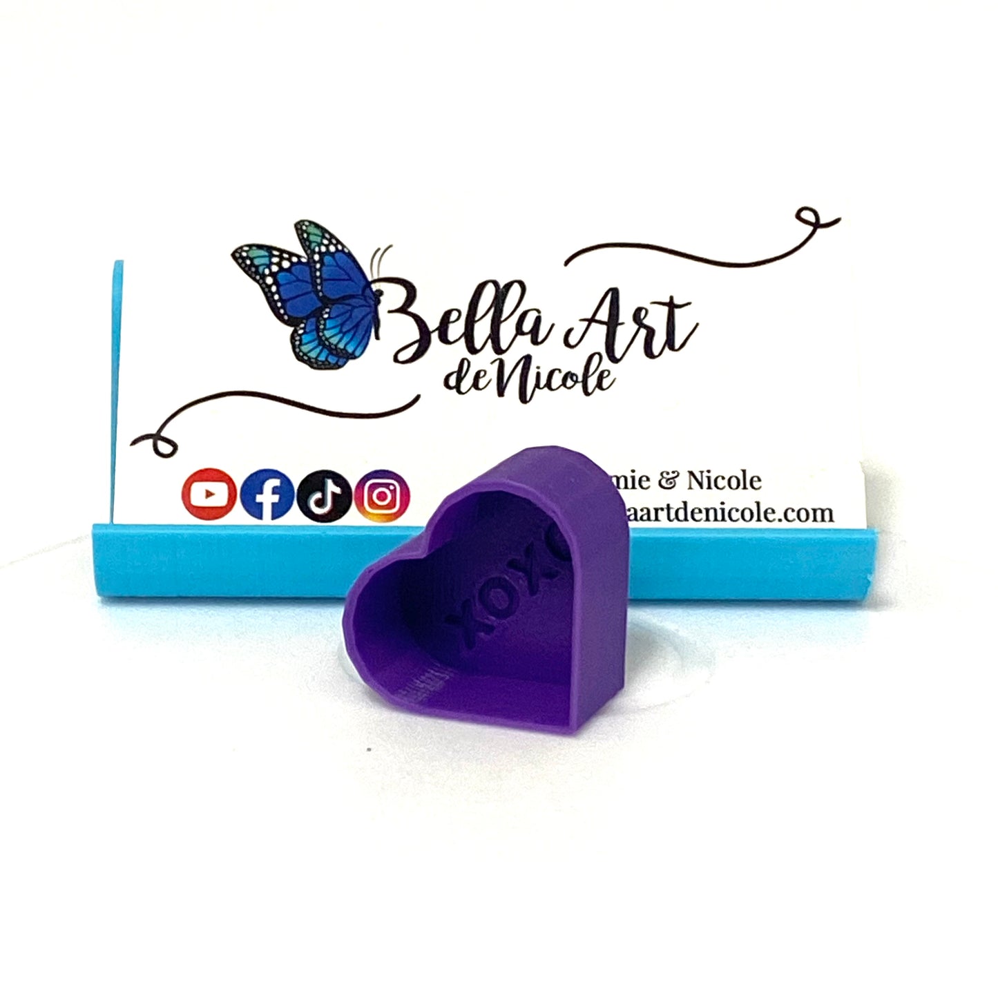 Hearts with XOXO Coverminders/Trash Drill Containers