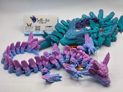 Articulated Dragon Guardians - Axolotl Dragon