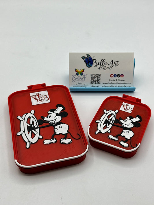 LIMITED Edition Public Domain Steamboat Willie Diamond Painting Stackable Drill Trays