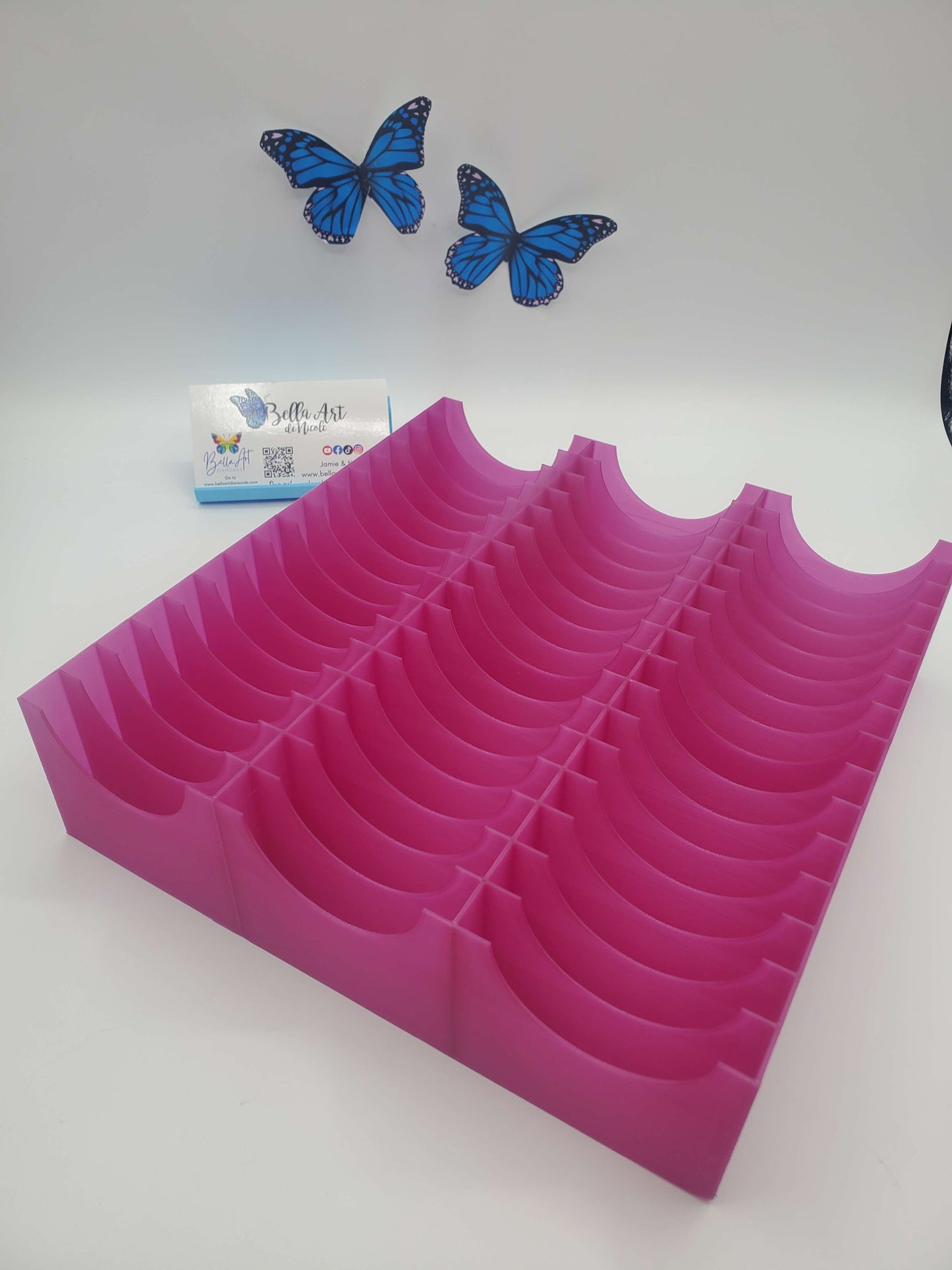 48 Slot Holder for Bags of Drills, Mud, Wax, etc.