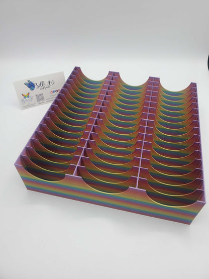 48 Slot Holder for Bags of Drills, Mud, Wax, etc.