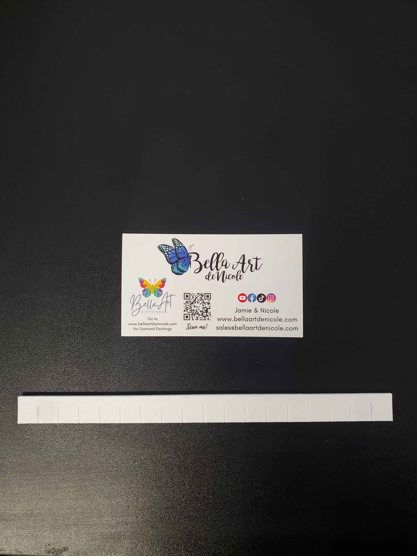 Magnetic Precision Edge Ruler