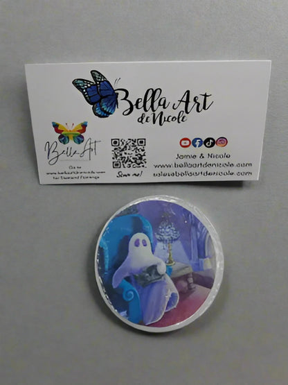 Hand Made Licensed Lauren LaGuire Artwork Resin Coverminders, Trays, and more!