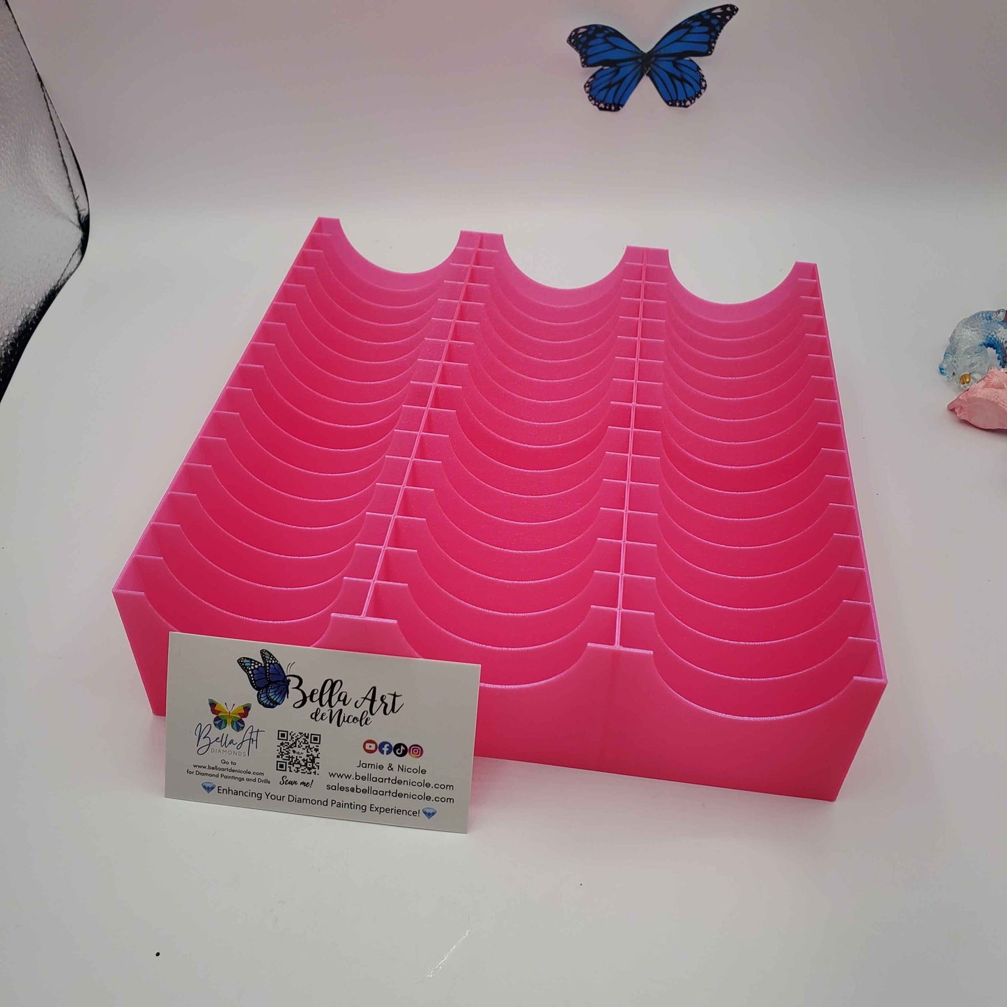 48 Slot Holder for Bags of Drills, Mud, Wax, etc.
