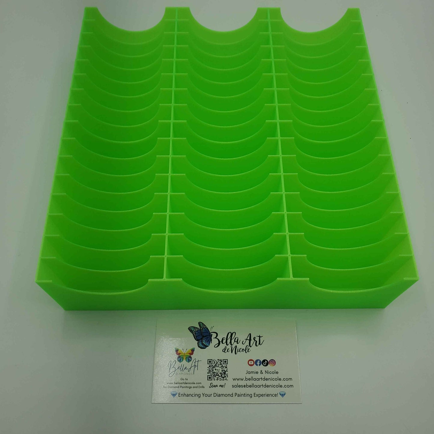 48 Slot Holder for Bags of Drills, Mud, Wax, etc.