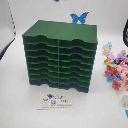 16 Slot Tower for Bella Art de Nicole Large Diamond Painting Trays
