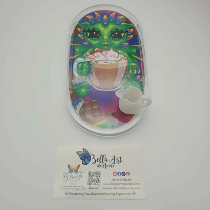 Handcrafted Emma Casey Art Resin Coverminders, Trays & Trinket Boxes
