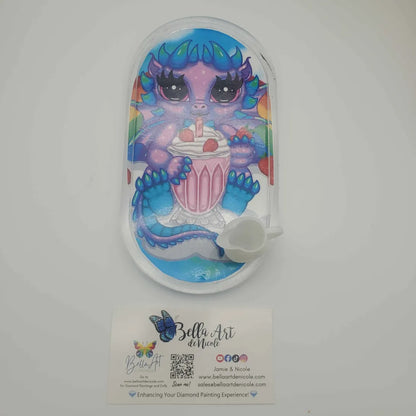 Handcrafted Emma Casey Art Resin Coverminders, Trays & Trinket Boxes