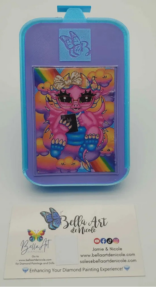 Emma Casey DP Along 3D Printed/Resin Diamond Painting Trays & Tools