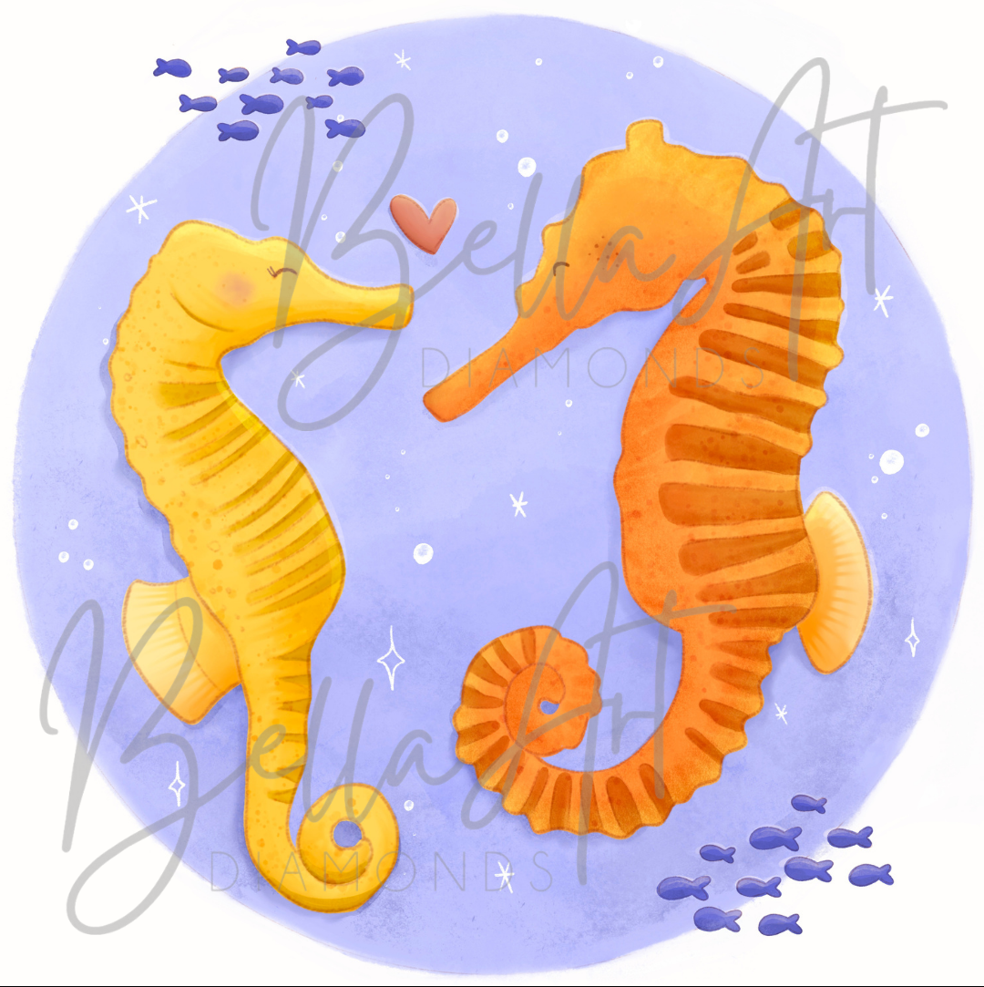 Sea Horse Love