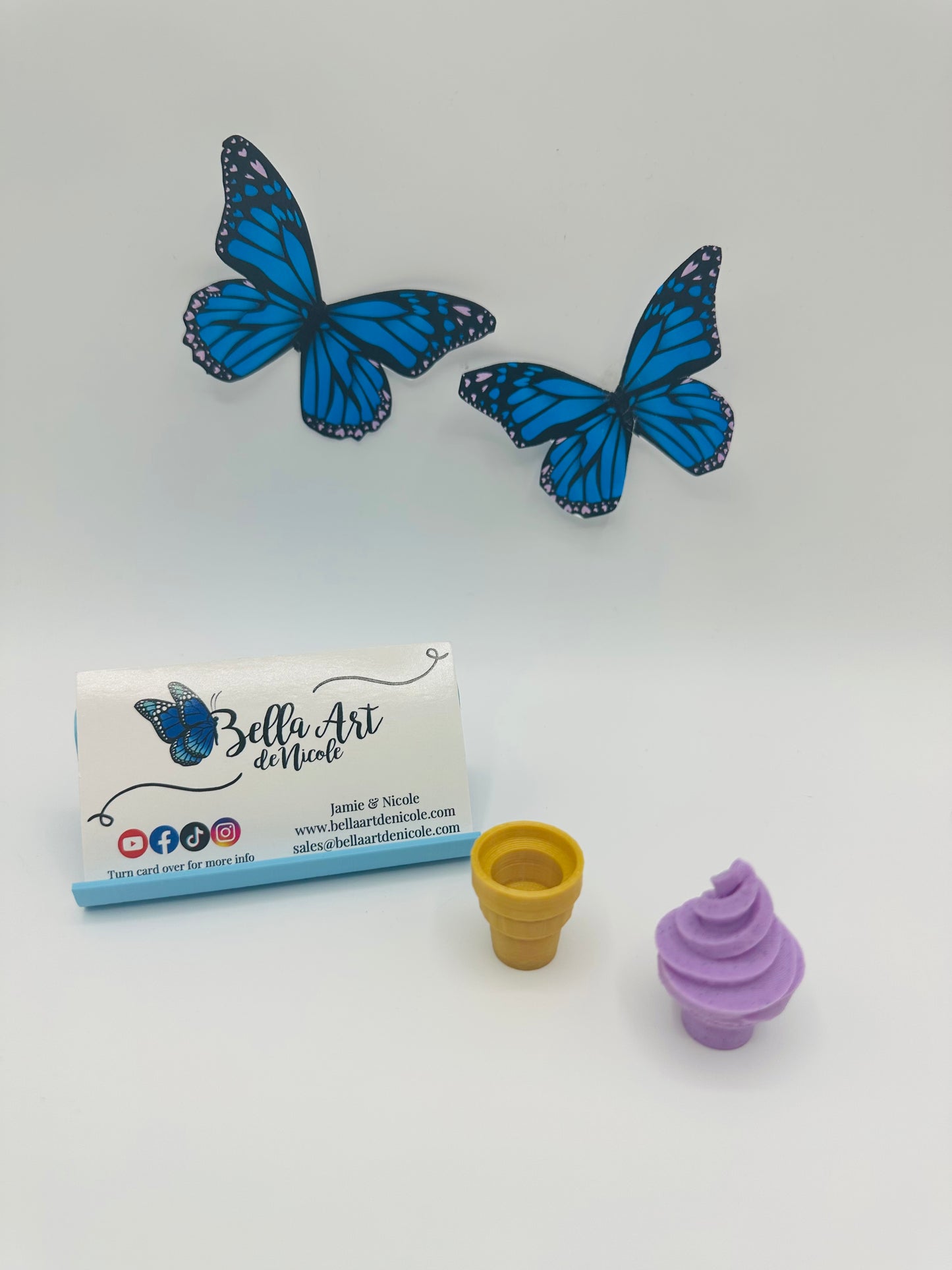 Ice Cream Cone Coverminder / Trash Drill Containers