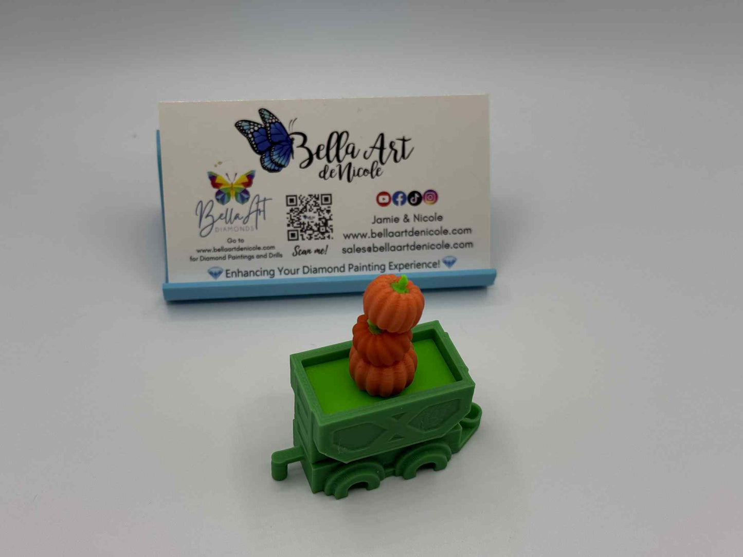 Bella Express Train Cargo Magnetic Coverminders/Refrigerator Magnets