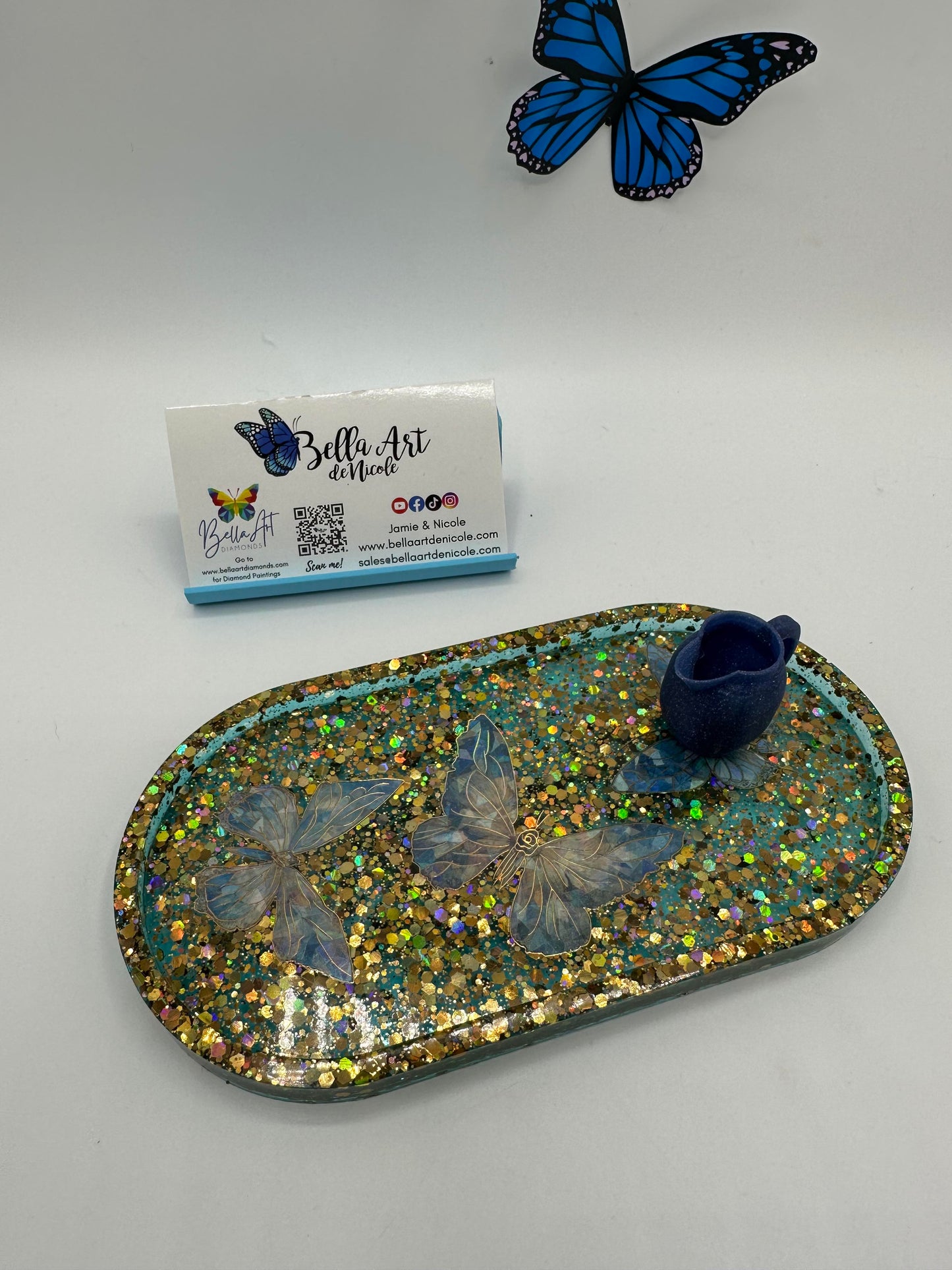 Resin Trays with Magnet & Trashdrill Coverminder (Include color of desired Pitcher in Notes)