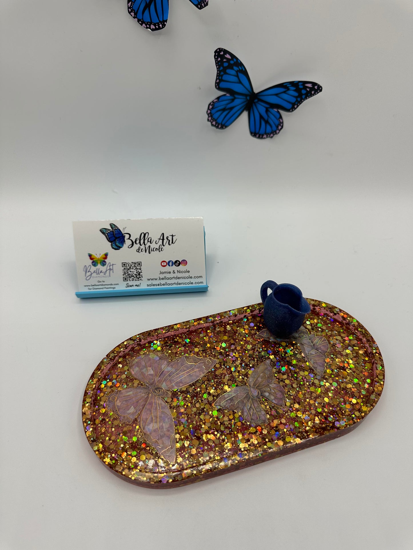 Resin Trays with Magnet & Trashdrill Coverminder (Include color of desired Pitcher in Notes)