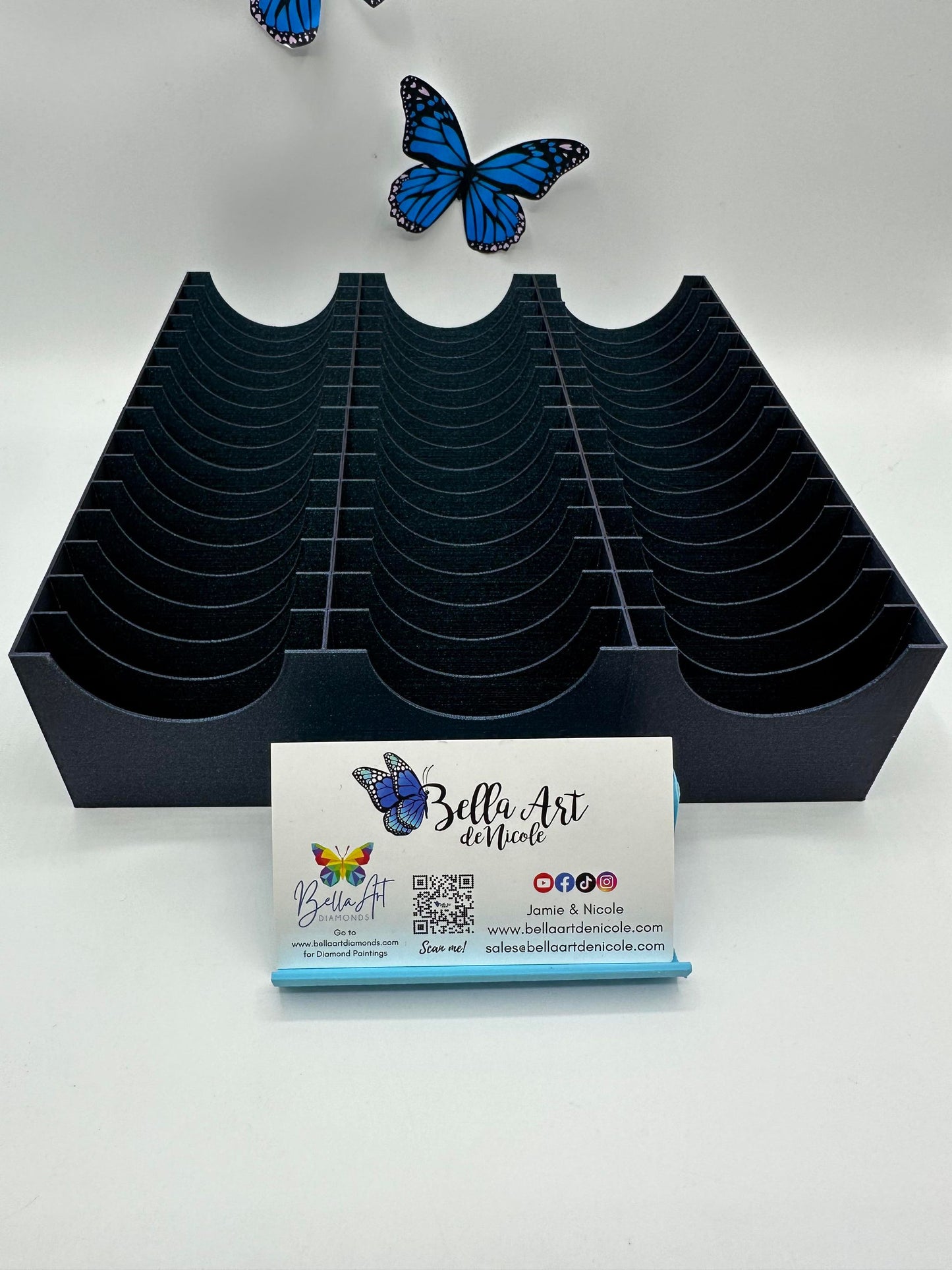 48 Slot Holder for Bags of Drills, Mud, Wax, etc.