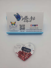 Load image into Gallery viewer, Resin Heart Coverminders
