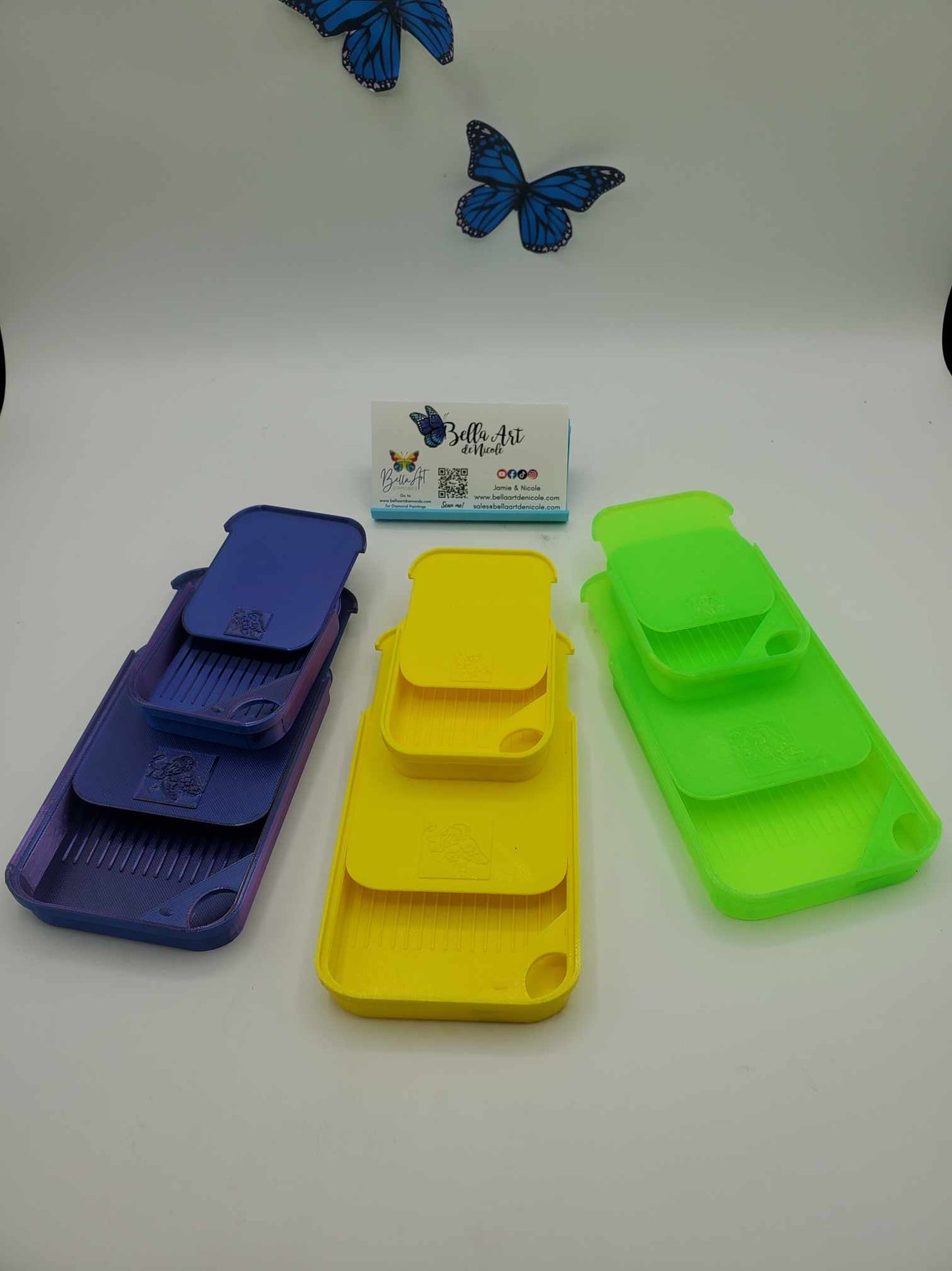 Classic 2.1 Colored Diamond Painting Stackable Drill Trays