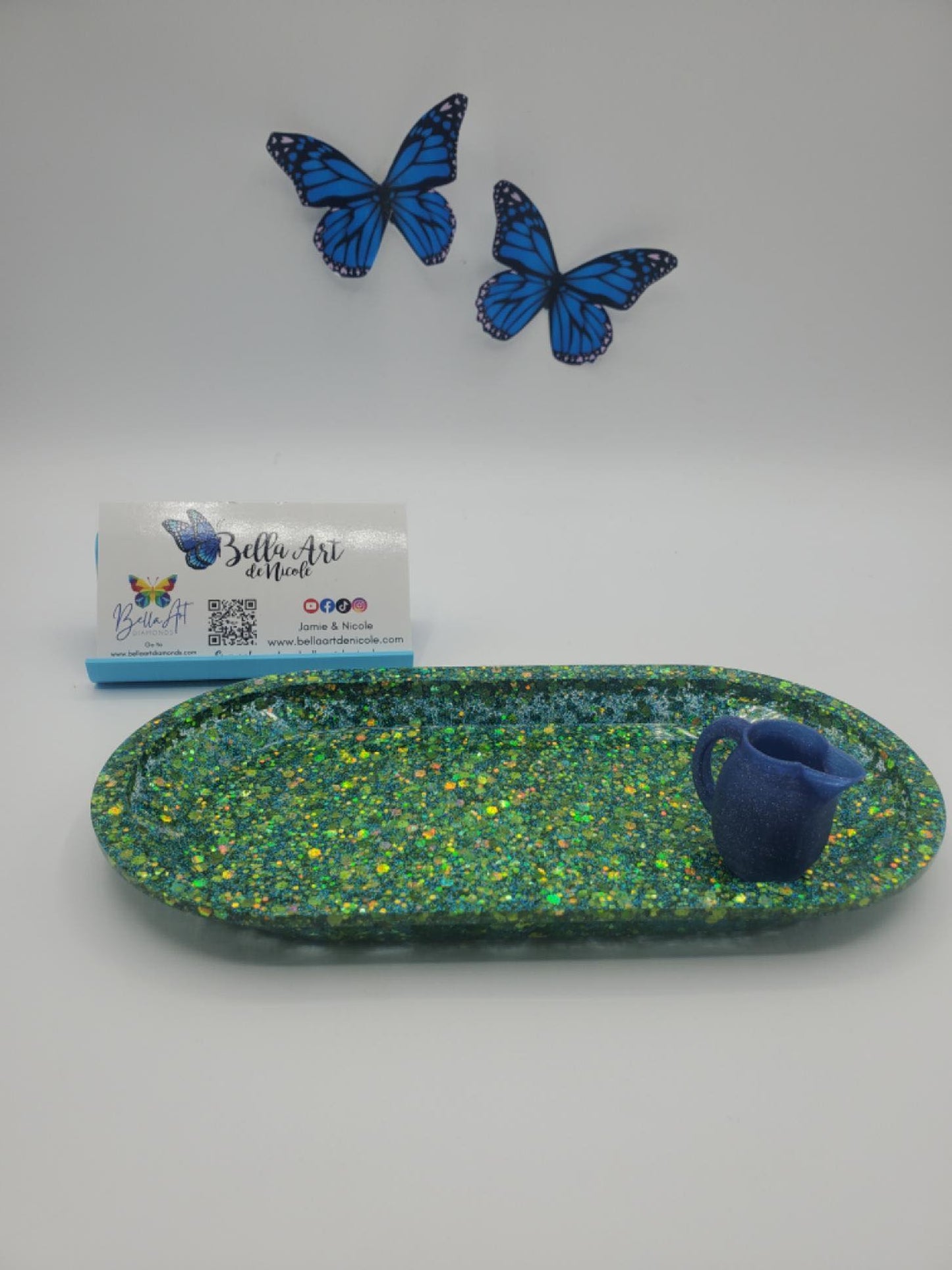 Resin Trays with Magnet & Trashdrill Coverminder (Include color of desired Pitcher in Notes)