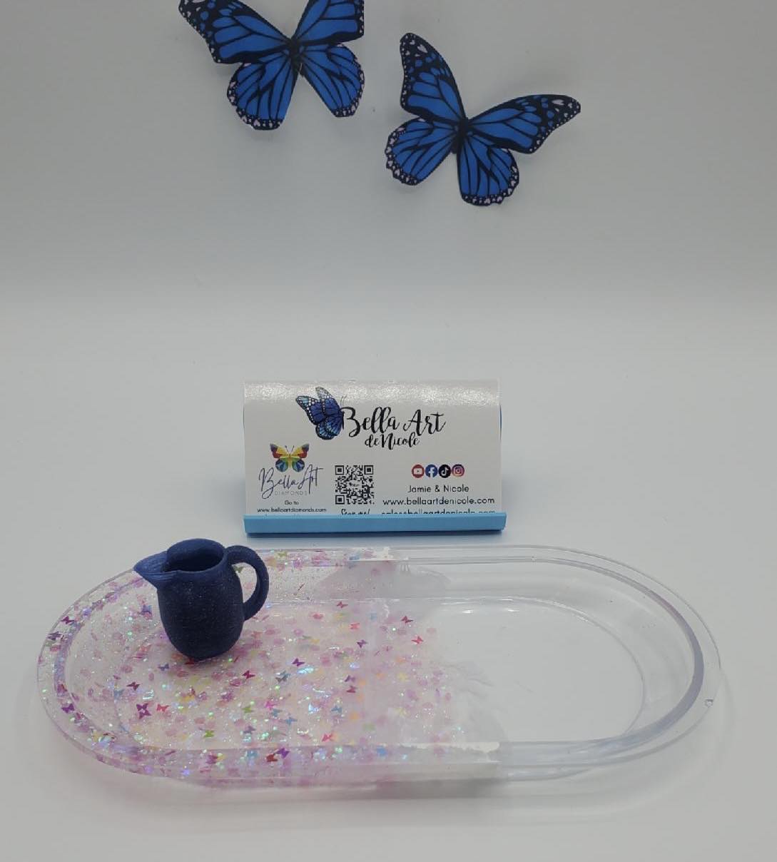 Resin Trays with Magnet & Trashdrill Coverminder (Include color of desired Pitcher in Notes)