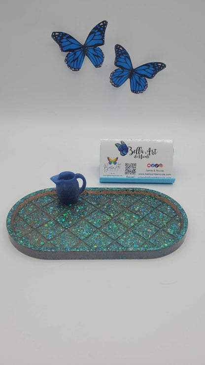 Resin Trays with Magnet & Trashdrill Coverminder (Include color of desired Pitcher in Notes)