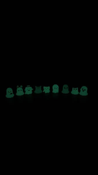 NEW Cute Glow in the Dark Halloween and Cats Coverminders