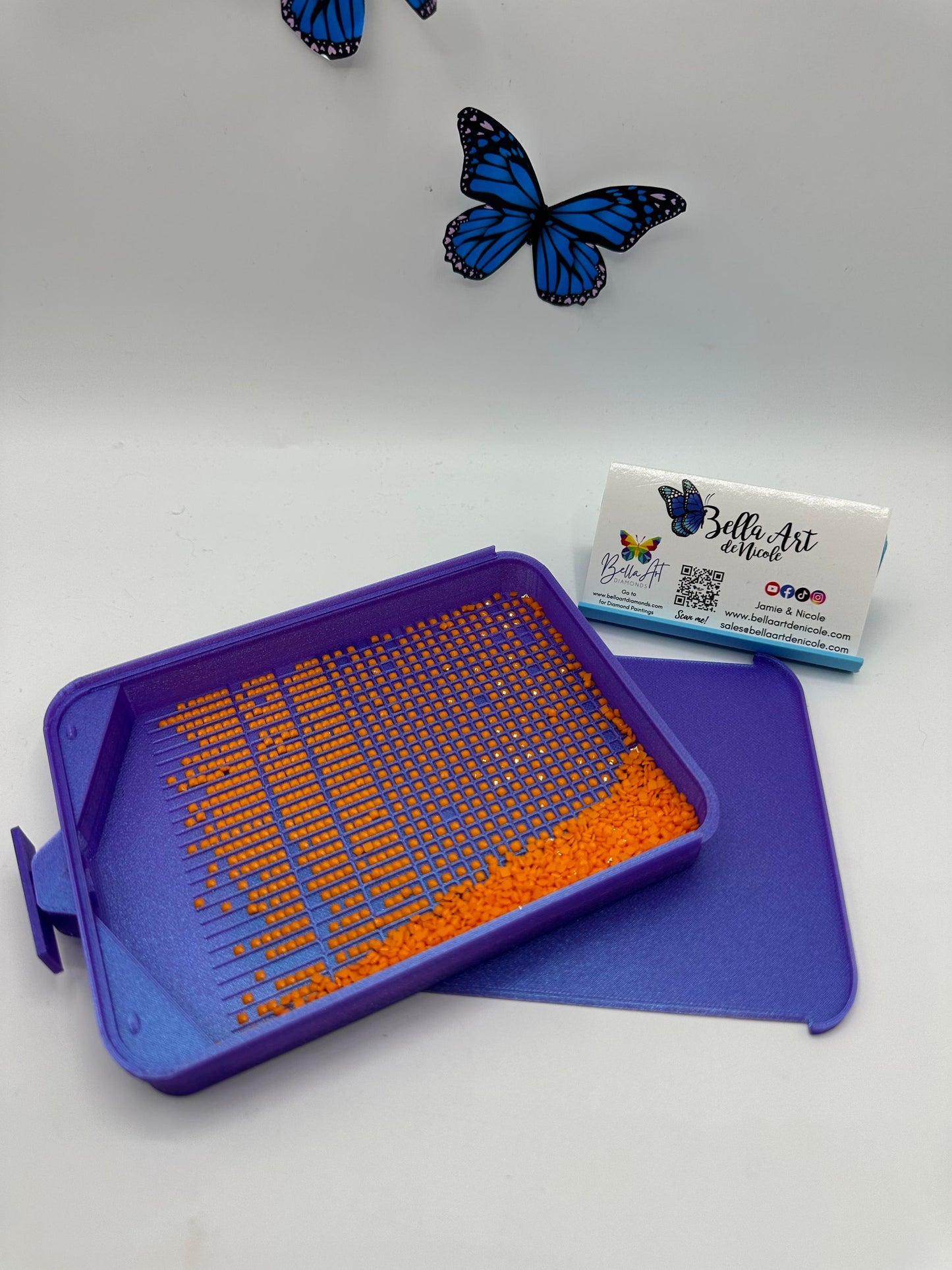 “Max” EZ Grid Diamond Painting Stackable Drill Tray