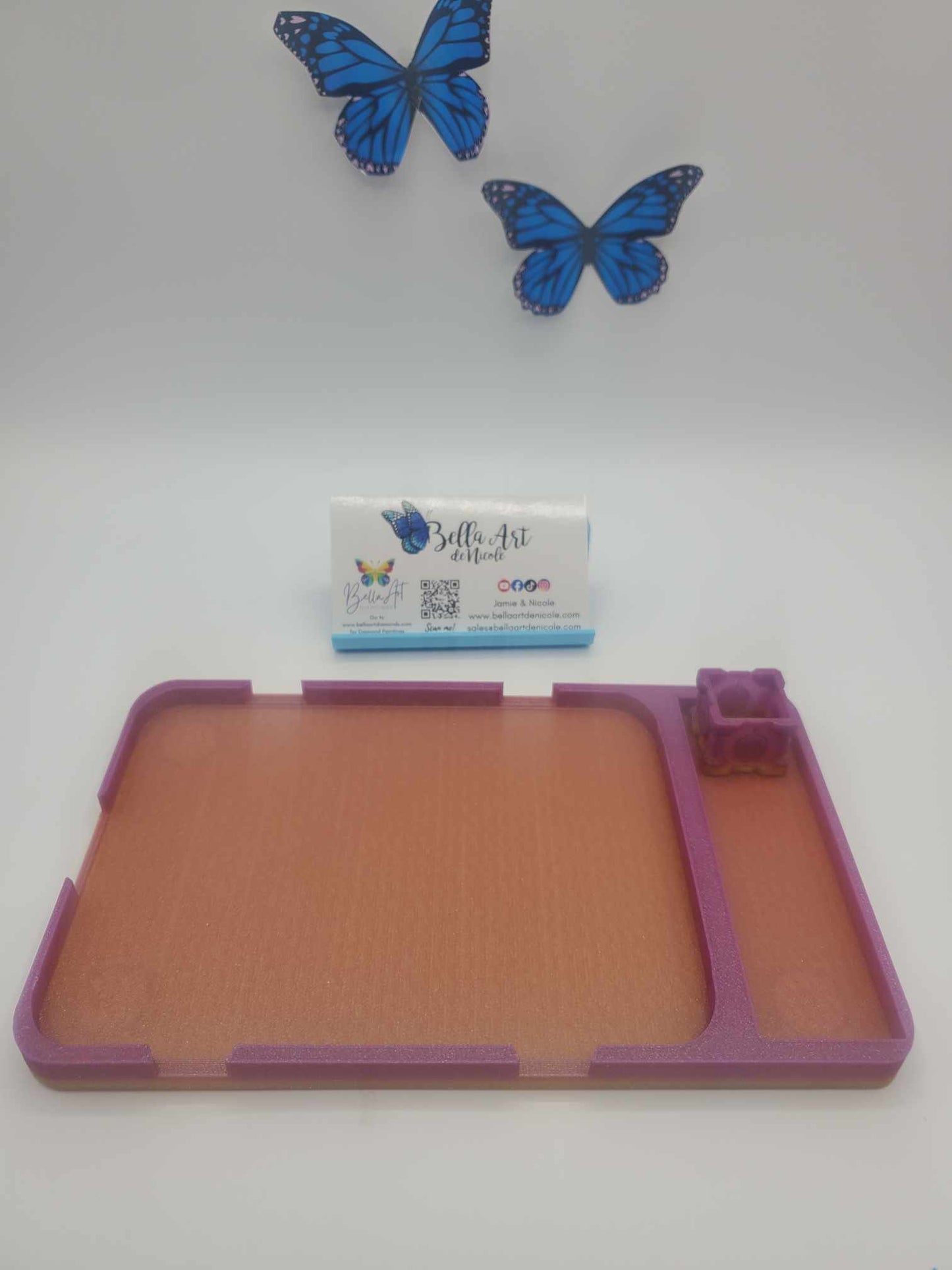 One of a Kind Bella Tray Caddy for Max and Large Bella Art de Nicole Colored Diamond Painting Stackable Drill Trays