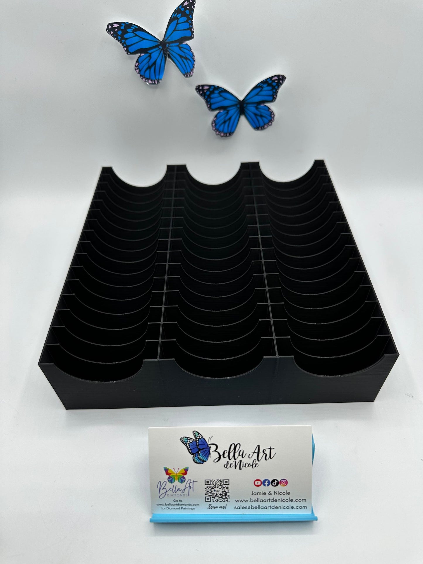 48 Slot Holder for Bags of Drills, Mud, Wax, etc.